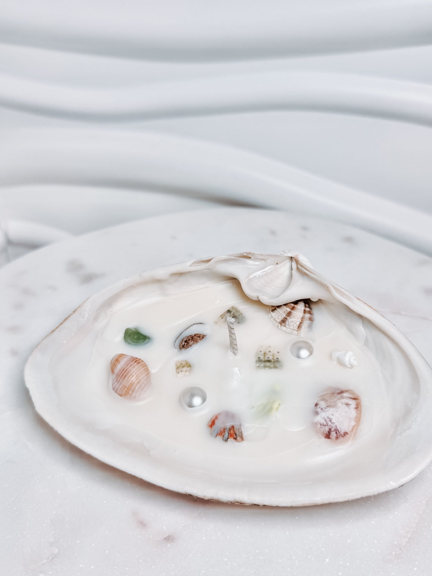 Seashell Candles