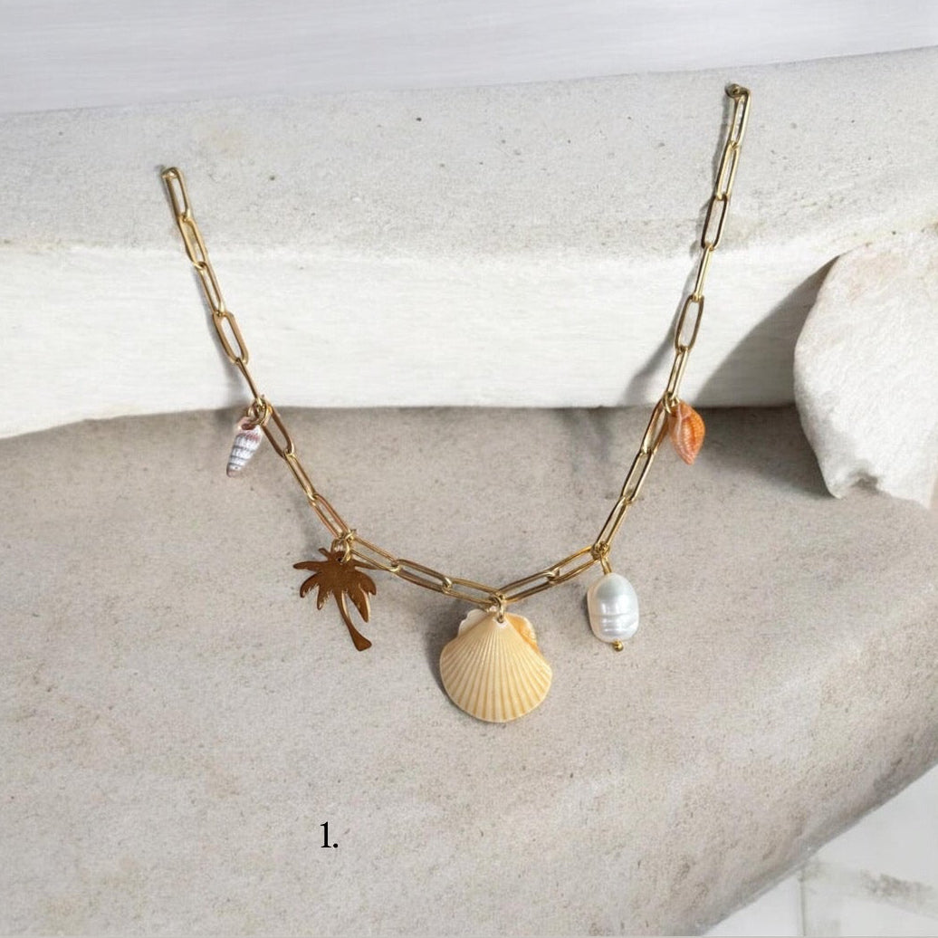 East Coast Full Charm Necklaces