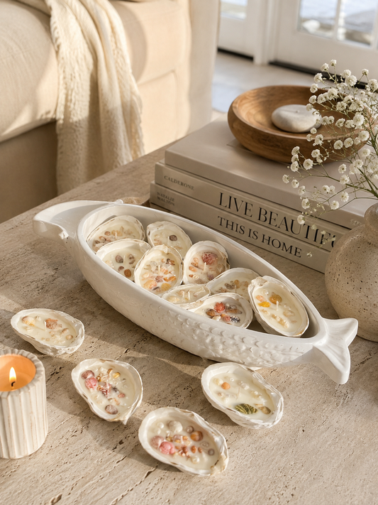 Seashell Candles